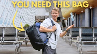 How to pack with just ONE BAG - BAGSMART 43L Backpack
