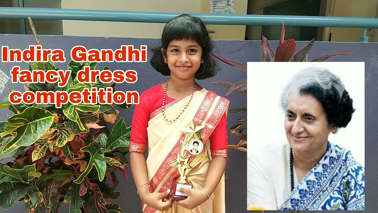 indira gandhi fancy dress speech in hindi