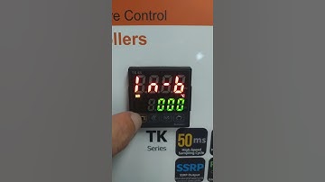 AUTONICS TK4 SERIES HOW TO SET LOW SET VALUE & HIGH SET VALUE LIMIT