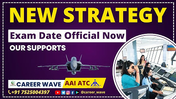 AAI ATC EXAM DATE 2022 are now official. | NEW STRATEGY FOR SELF STUDY | CRASH COURSE