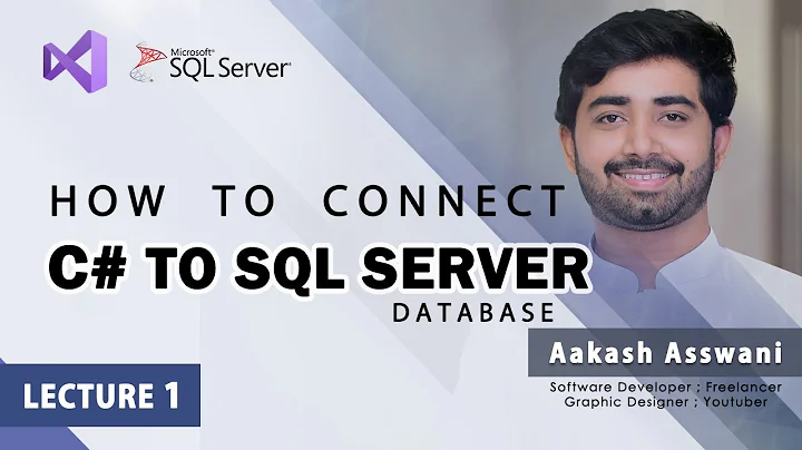 How to Connect SQL Server Database to C# app (Step by Step & Easy Way) | Visual Studio C# with SQL