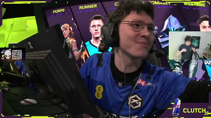 Sliggy's reaction to VCT's most impossible one-tap clutch while GX Westside stunned,everyone shocked