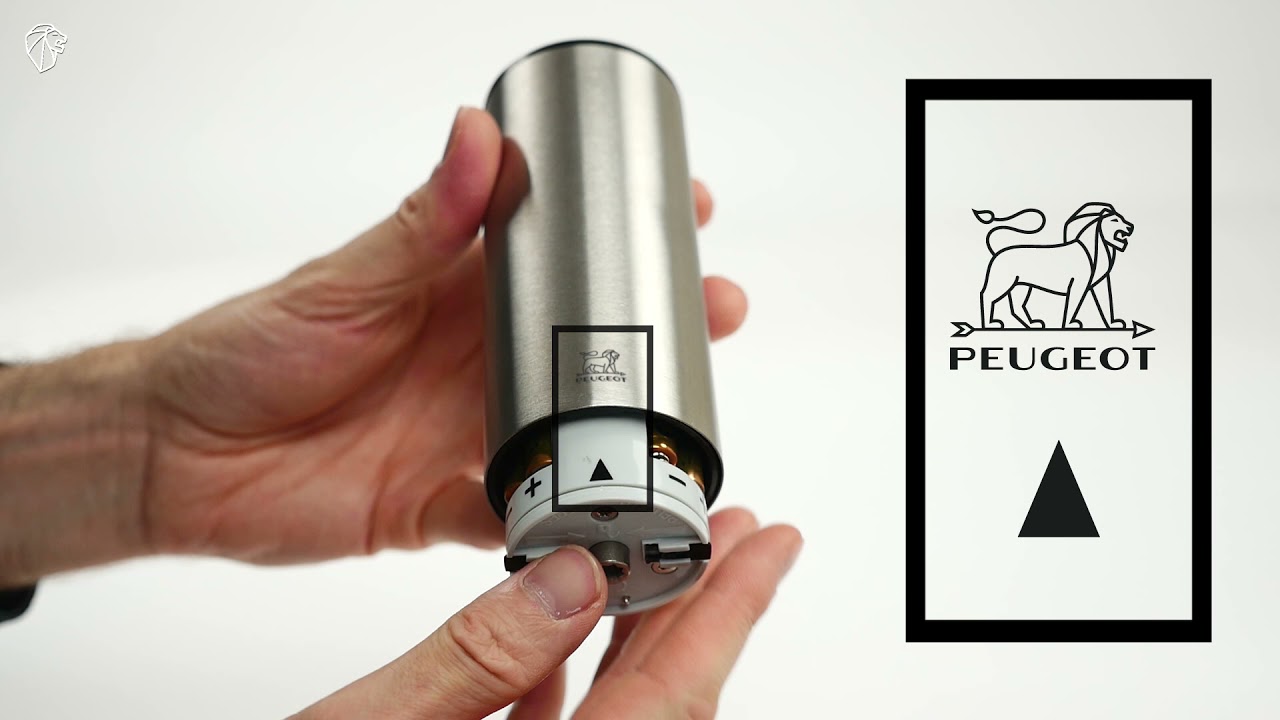 ELIS SENSE Moulin à Poivre et à Sel électrique PEUGEOT Duo Coffret Prestige