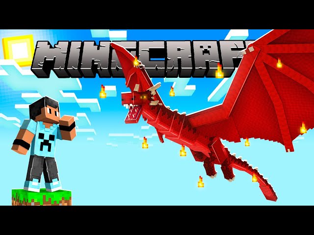 DRAGÃO DE FOGO na VIDA REAL vs DRAGÃO DE FOGO no MINECRAFT ‹ Koow › 