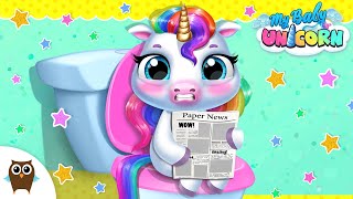 My Baby Unicorn Potty Training 🦄 My Baby Unicorn - Pony Care ✨ TutoTOONS screenshot 2