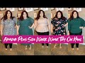 Plus Size Amazon Work Wear Try on Haul | Curves, Curls and Clothes