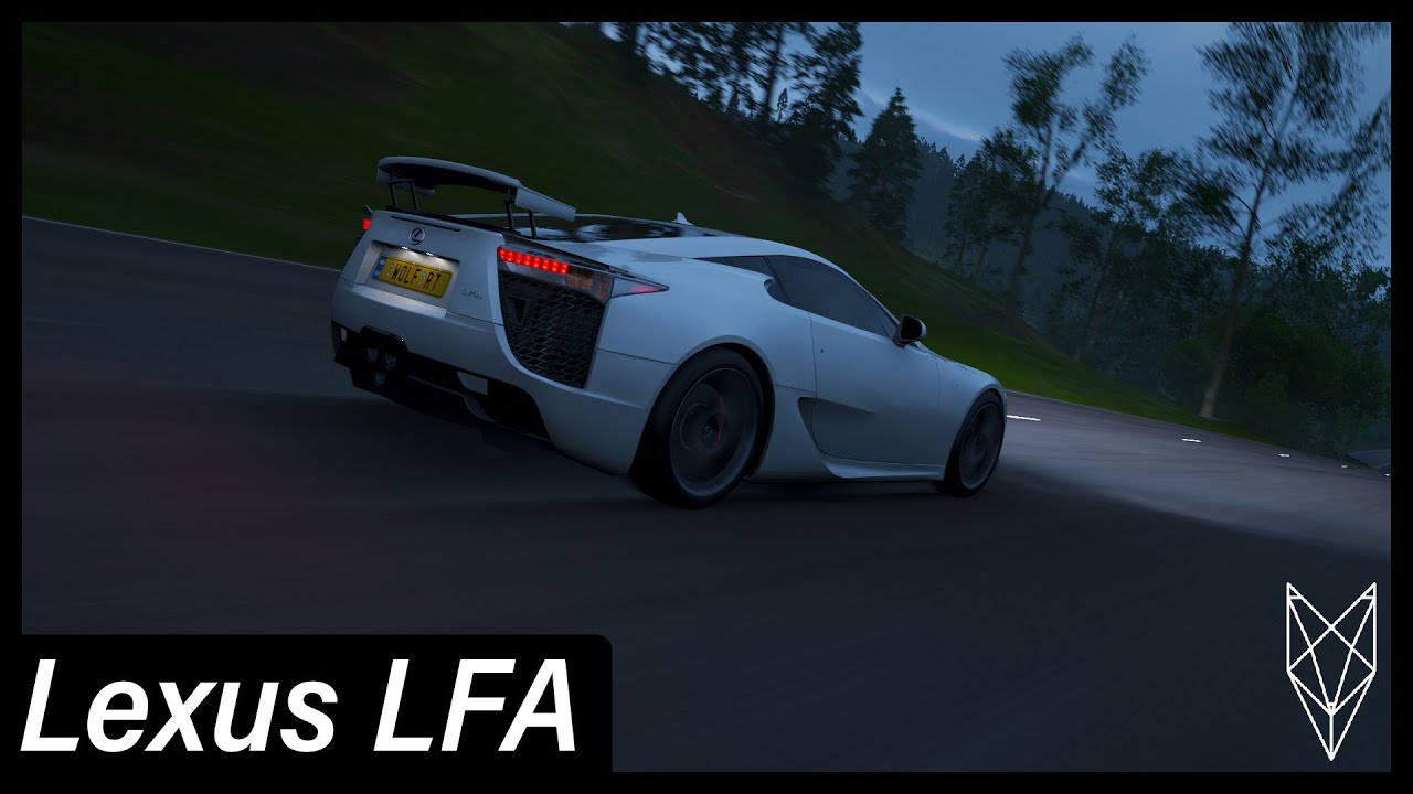 Lexus LFA Cruisin' in Forza Horizon 4 YouTube