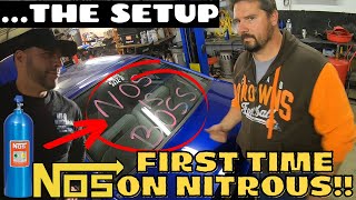 STOCK 302 Mustang w/ NOS! IS Nitrous That Good? 30 YEAR OLD NOS KIT