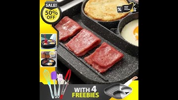 3 IN 1 NONSTICK FRYING PAN