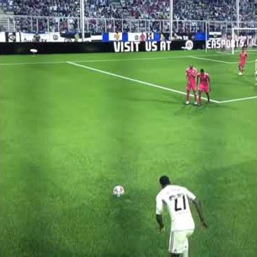 David Alaba Freekick