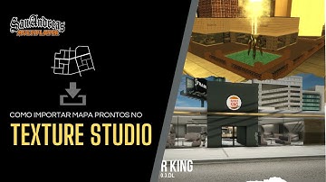 Como importar mapas prontos no texture studio e editar - sa:mp
