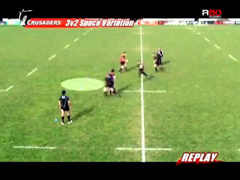 Passing Attack Drill 3 v 2 with Darryl Gibson