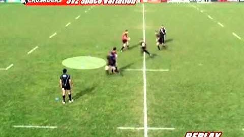 Passing Attack Drill 3 v 2 with Darryl Gibson