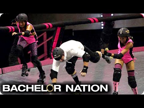 Roller Derby Date Ends With Amanda In Hospital!   | The Bachelor US