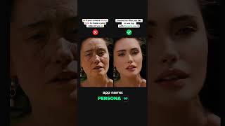 Persona app - Better than FaceApp! #photoeditor #skincare #makeuplover #makeup screenshot 2