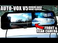 AUTO-VOX V5 REVIEW: Mirror Dash Cam with GPS Tracking & Parking Mode