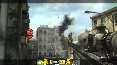 Goober25 - No Scope Silent Shot + No Scope for Final Kill - Amazing