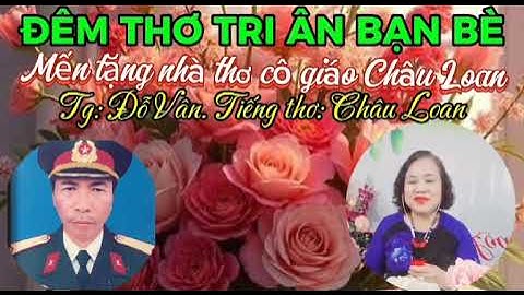 MẾN TẶNG CÔ GIÁO NHÀ THƠ CHÂU LOAN