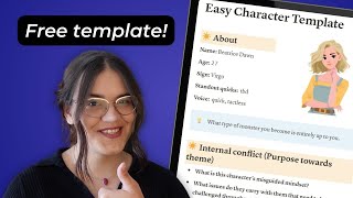 Easy Character Template on Notion (Let’s Create Bea’s Story) screenshot 5