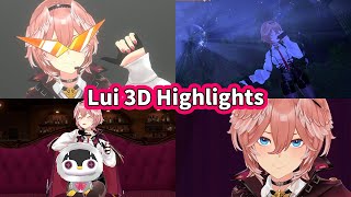 Takane Lui 3D Reveal Highlights [ENG Subbed Hololive]