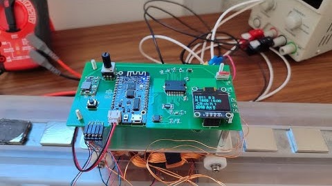 Moteur Synchrone linéaire, ESP32, WebSocket