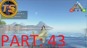 ARK Survival Evolved Gameplay - Part 43: "Auto Turret Preparations (Ichthyosaurus)!"