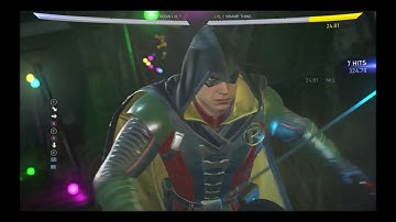 Injustice 2 Brand New Robin Combos!!!!!!!!!! (Competitive Mode)