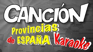 Provincias de España Karaoke