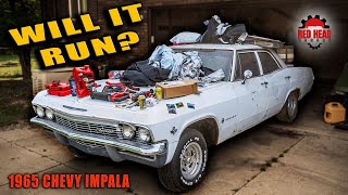 Reviving Our Forgotten 1965 Chevy Impala 4-Door – Will It Run?
