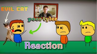 I'm glad I don't have a cat like this | brewstew cat attack Reaction
