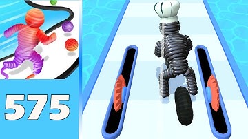 Rope-Man Run (IOS/Android) NEW UPDATE Gameplay Walkthrough All Level Eps 575 #Shorts