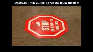 Durastripe Floor Safety Signs