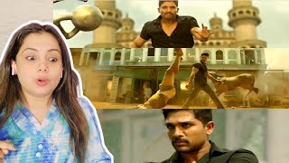 Sarrainodu Allu Arjun Intro Majid Fight Scene Reaction Nakhrewali Mona