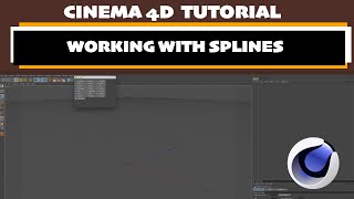 Cinema 4D Tutorial || Working with Splines