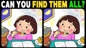 Spot The Difference: Spot the 3 Differences | Brain Training 【😀Normal】 #1138