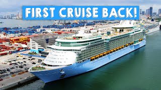 The FIRST CRUISE from the US in 2021 | Royal Caribbean's Freedom of the Seas