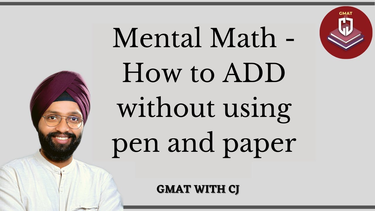 Mental Math 1 - Addition - How to add without using pen and paper - YouTube