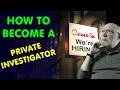 Private Investigator Job Description | How to Become a Private Investigator