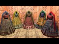 Royal gopi skirts  gopi dress  hand blocks  kalamkari  block print  vegetable dye  chaniya