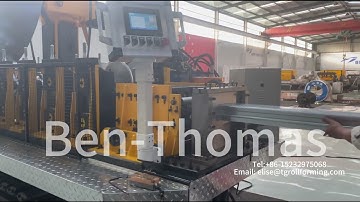 Mobile gutter machine | Growing gutter machine | Greenhouse gutter machine Portable