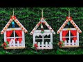 2 Christmas Decoration ideas with Popsicle stick | Best out of waste Christmas Decoration ideas