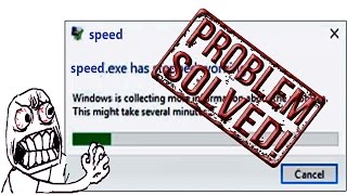 NFS Most Wanted : speed.exe has stopped working fix in Windows 10/8.1/8 EASILY