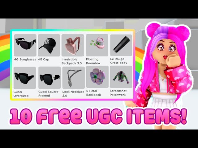 How to Earn 10 FREE UGC Items! Easy Free Roblox UGC! 