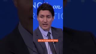 Justin Trudeau on the need to collaborate with and contest China