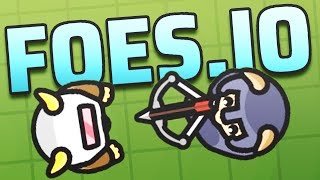 EPIC Killstreak and INSANE CROSSBOW! - NEW IO GAME Battle ROYALE! - Foes.io Gameplay screenshot 3