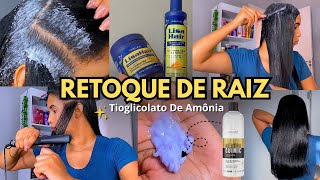 RETOQUE DE RAIZ COM TIOGLICOLATO DE AMÔNIA / Lisahair Embelleze💙
