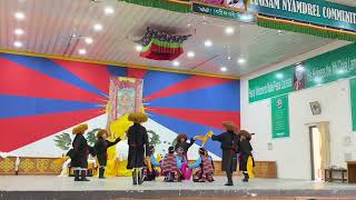 Happy 83rd birthday of H.E Kasur Samdhong Rinpoche/ Tibetan dance/ ས་སྐྱའི་གཞས་ཆེན་མེ་ཏོག་མཆོད་པ་