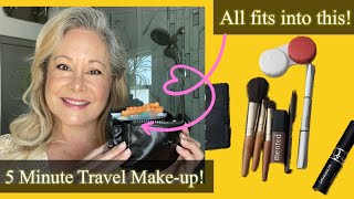 Travel Makeup! My Minimalist MUST HAVES Tutorial!