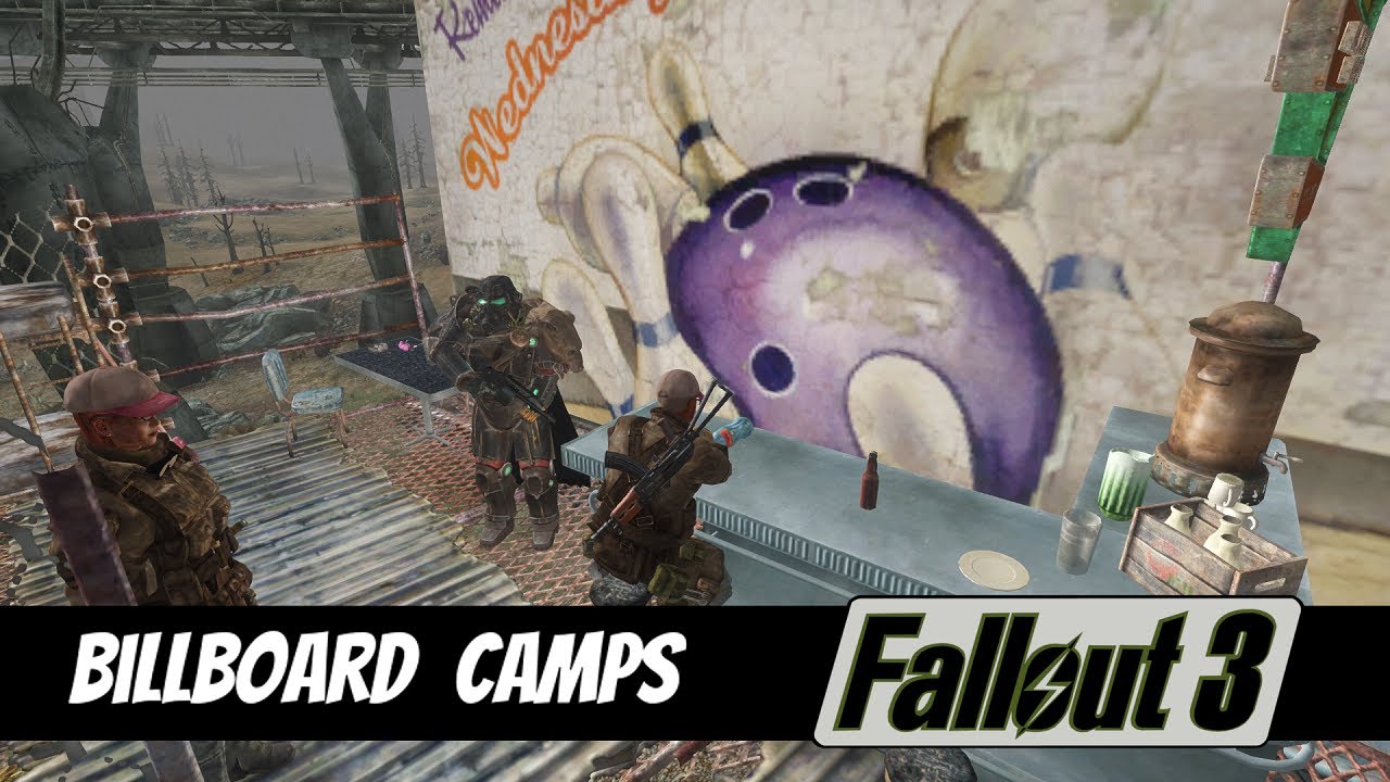 Billboard Camps by bethjunkie - Fallout 3 - Mods-In-Exile