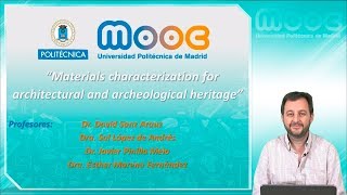 MOOC Materials Characterization for Architectural and Archeological Heritage